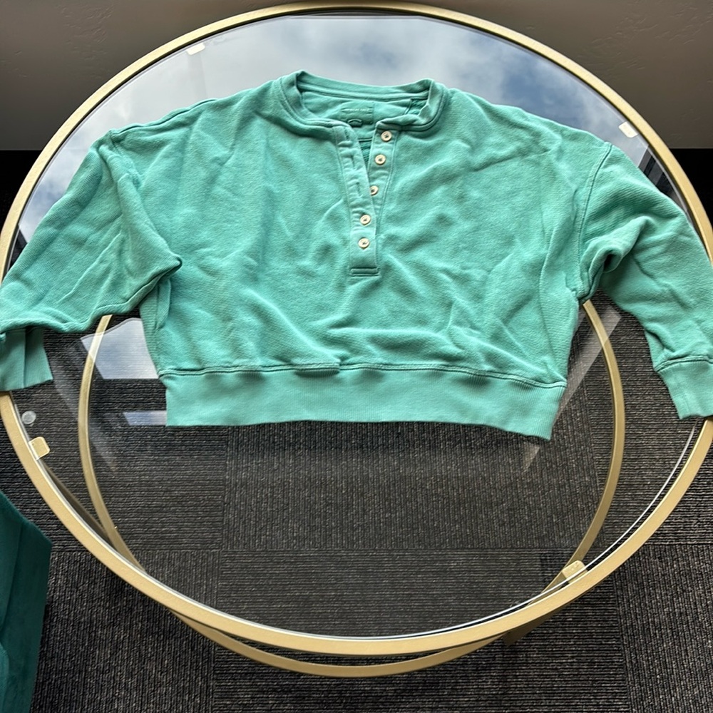 Green sweatshirt, size small American Eagle brand